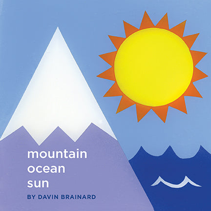 mountain ocean sun